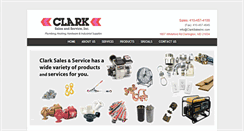 Desktop Screenshot of clarksalesinc.com